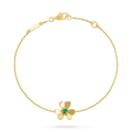 18K Frivole Emerald Bracelet
