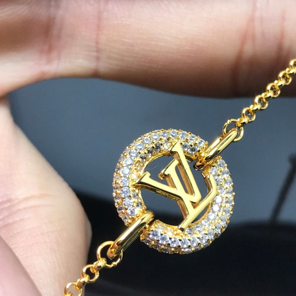 18K Louis Vuitton Vintage Diamonds Bracelet