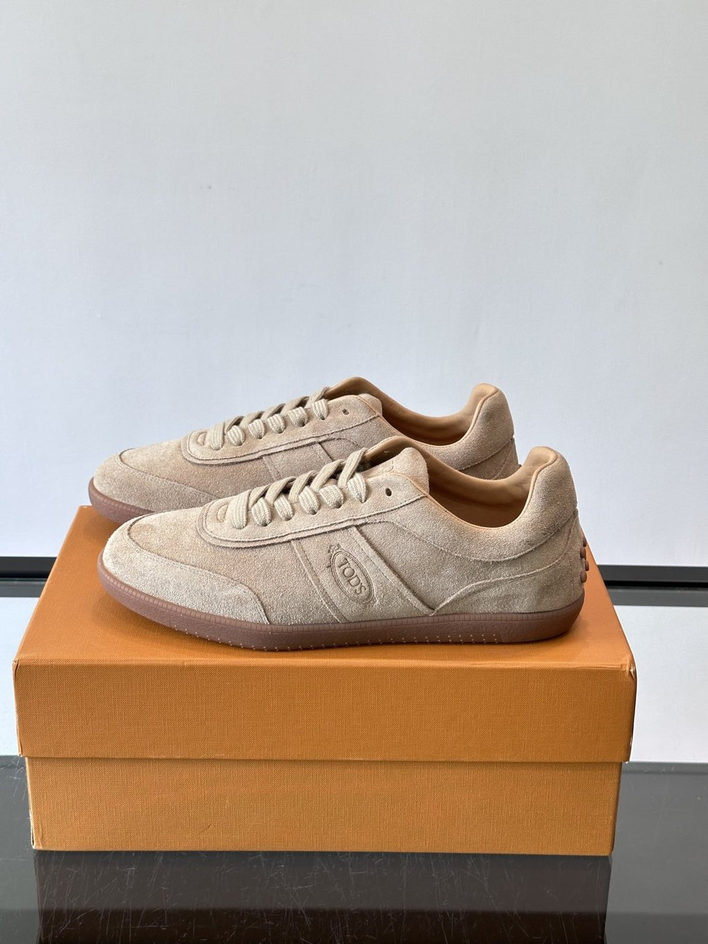 Tod's Men's Suede Low-Top Sneakers — side